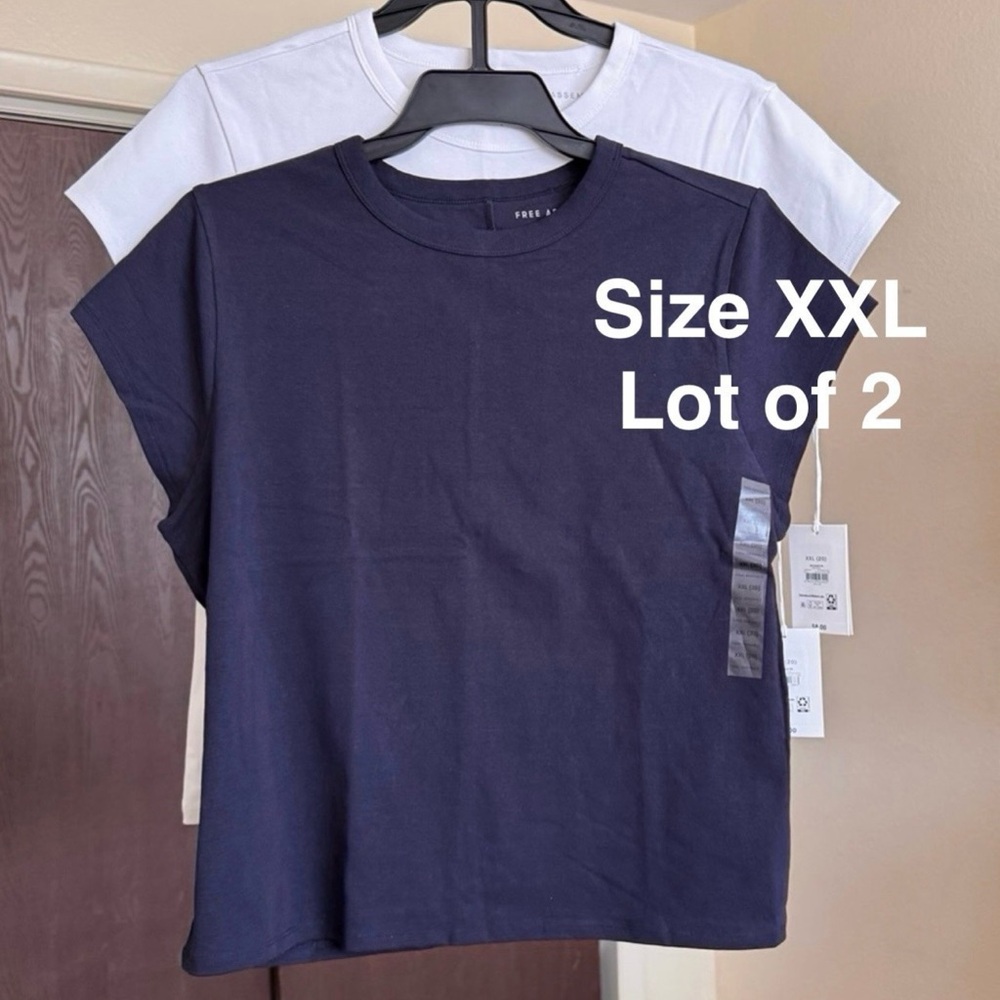 Free Assembly Women's  Cap Sleeve Tee